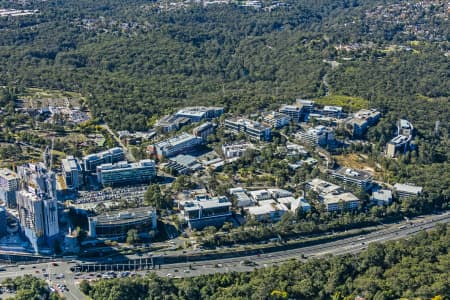 Aerial Image of NORTH RYDE