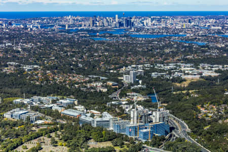 Aerial Image of NORTH RYDE