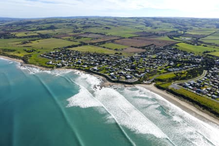 Aerial Image of VICTOR HARBOR AND PORT ELLIOT