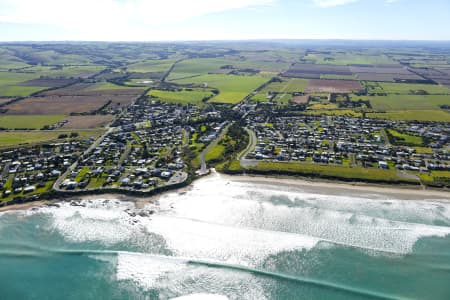 Aerial Image of VICTOR HARBOR AND PORT ELLIOT