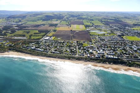 Aerial Image of VICTOR HARBOR AND PORT ELLIOT