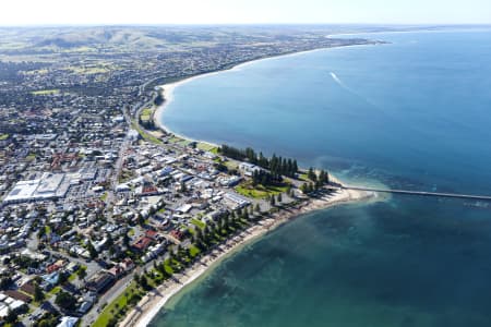 Aerial Image of VICTOR HARBOR AND PORT ELLIOT
