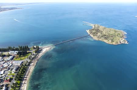 Aerial Image of VICTOR HARBOR AND PORT ELLIOT
