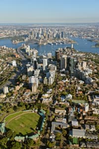 Aerial Image of NORTH SYDNEY LOOKING SOUTH