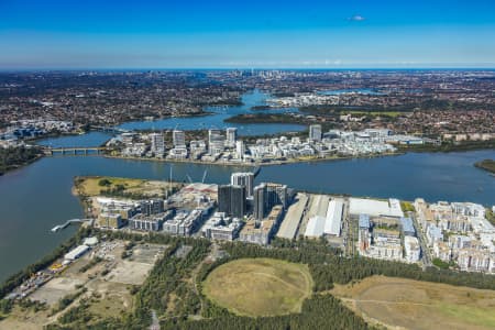 Aerial Image of WENTWORTH POINT