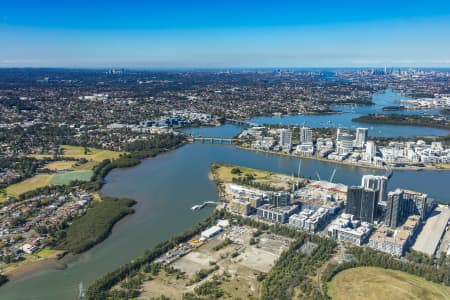 Aerial Image of WENTWORTH POINT