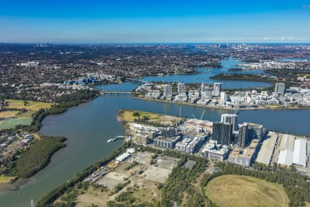 Aerial Image of WENTWORTH POINT