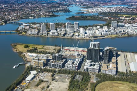 Aerial Image of WENTWORTH POINT