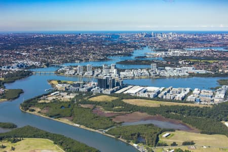 Aerial Image of WENTWORTH POINT