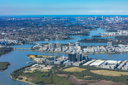 Aerial Image of WENTWORTH POINT