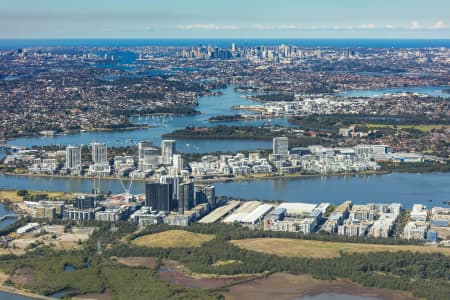 Aerial Image of WENTWORTH POINT