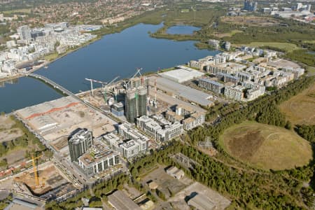 Aerial Image of WENTWORTH POINT FROM THE NORTH