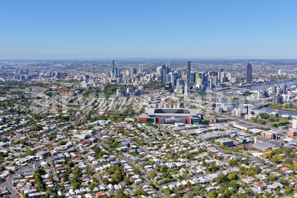 Aerial Image of Paddington Looking South-East