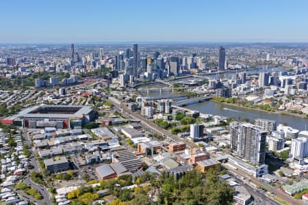 Aerial Image of MILTON LOOKING EAST