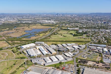 Aerial Image of BANYO SOUTH INDUSTRIAL ESTATE LOOKING SOUTH-WEST