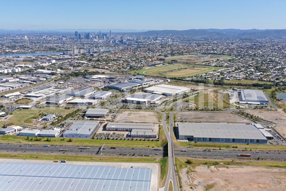 Aerial Image of Eagle Farm Looking South-East