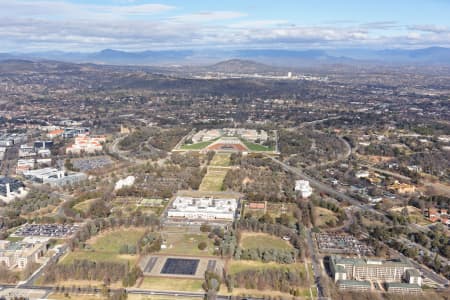 Aerial Image of PARLIAMENT HOUSE VIEWED FROM THE NORTH-EAST