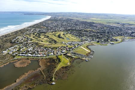 Aerial Image of HINDMARSH ISLAND SA