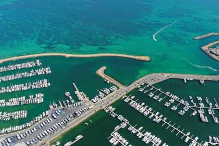 Aerial Image of SUCCESS BOAT HARBOUR LOOKING WEST