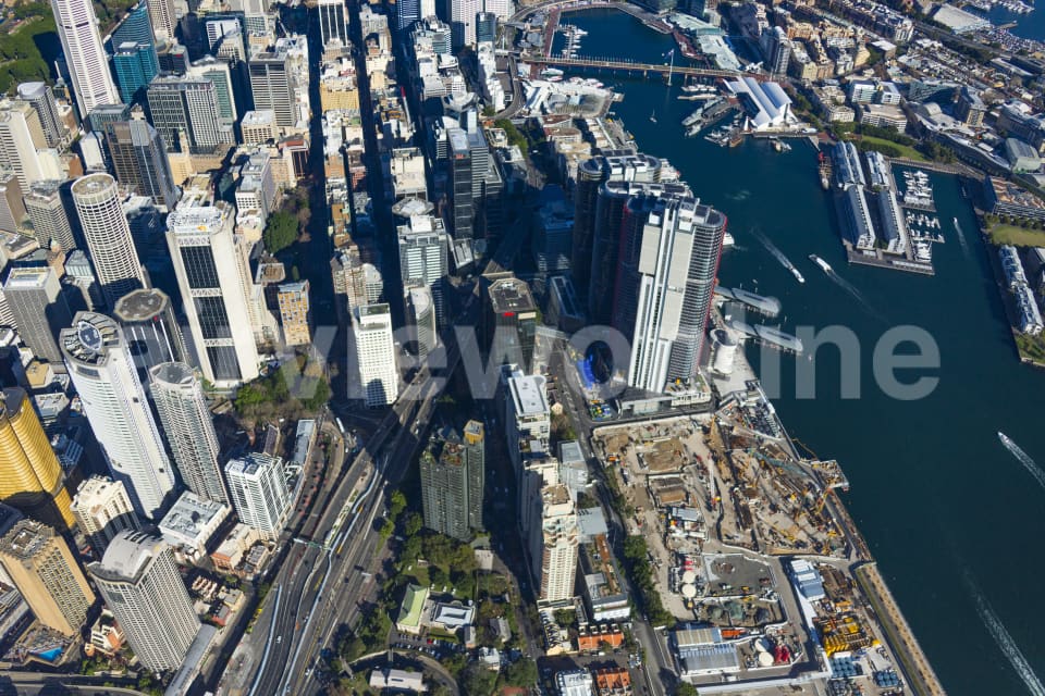 Aerial Image of Hickson Road, Millers Point