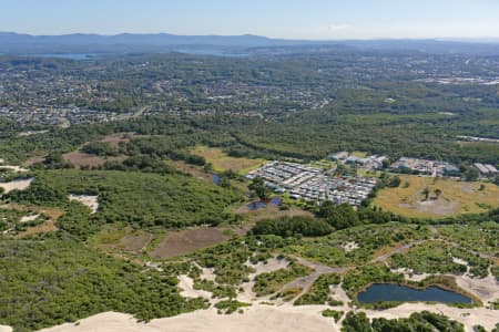 Aerial Image of THE SANCTUARY REDHEAD, LOOKING NORTH-WEST