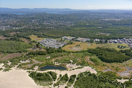 Aerial Image of THE SANCTUARY REDHEAD, LOOKING WEST