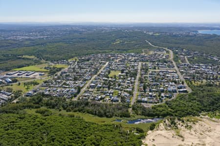 Aerial Image of REDHEAD LOOKING NORTH
