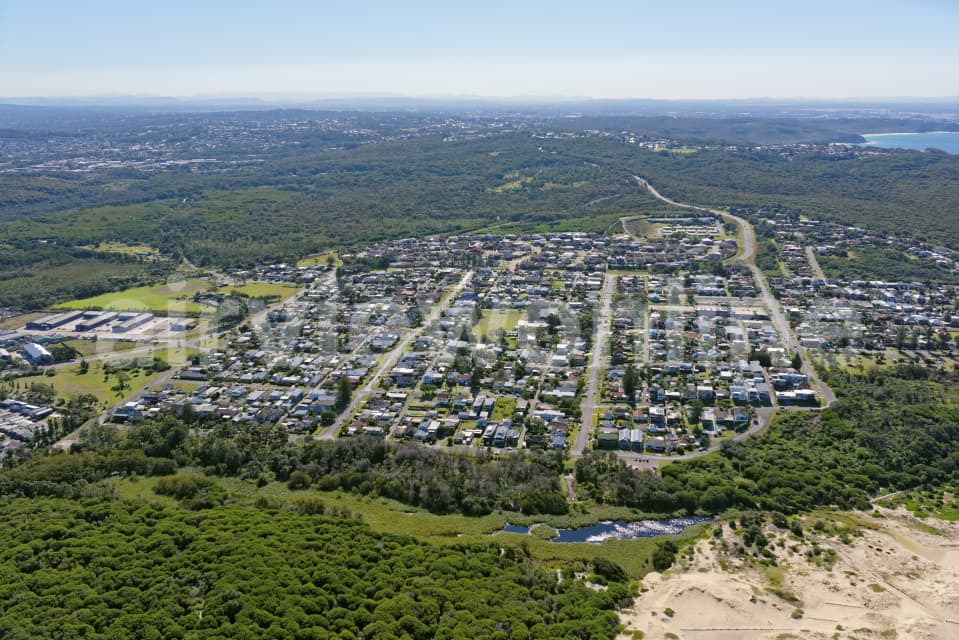 Aerial Image of Redhead Looking North