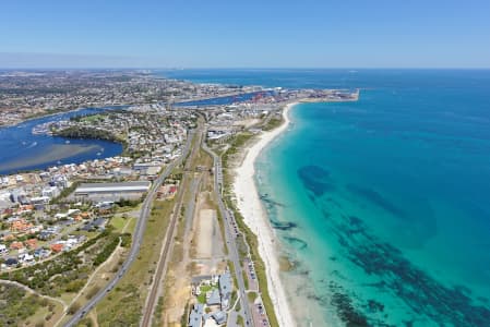 Aerial Image of NORTH FREMANTLE LOOKING SOUTH