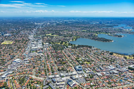 Aerial Image of FIVE DOCK