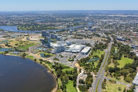 Aerial Image of BURSWOOD LOOKING EAST