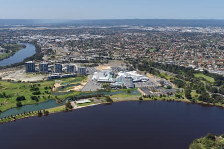 Aerial Image of BURSWOOD LOOKING EAST OVER SUBURBS