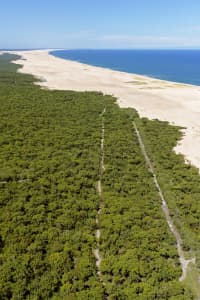 Aerial Image of FERN BAY BEACH LOOKING EAST