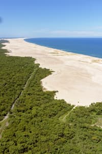 Aerial Image of FERN BAY BEACH LOOKING EAST