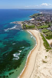 Aerial Image of NOBBYS BEACH LOOKING SOUTH-WEST
