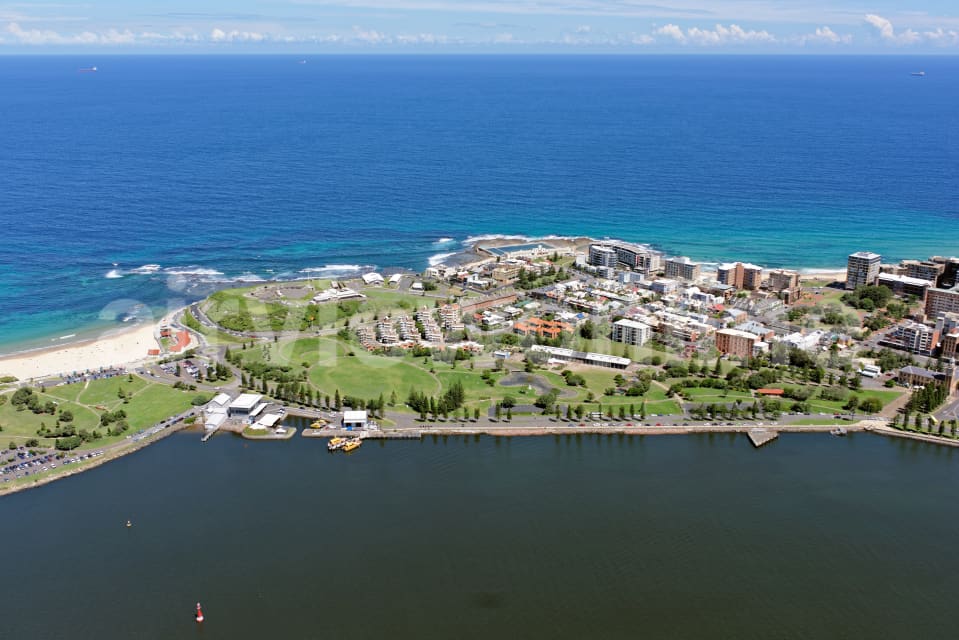 Aerial Image of Newcastle East Looking South-East