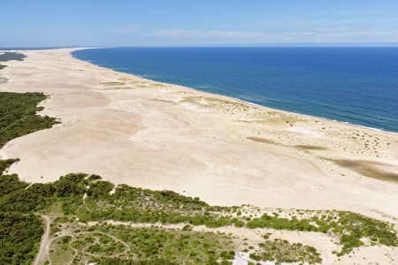 Aerial Image of FERN BAY BEACH LOOKING EAST