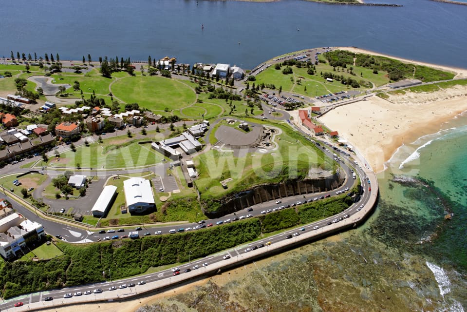 Aerial Image of Fort Scratchley Viewed From The South-East