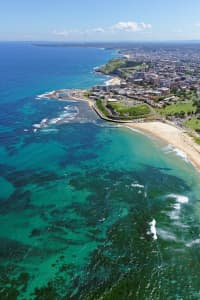 Aerial Image of NOBBYS BEACH LOOKING SOUTH-WEST