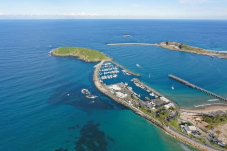 Aerial Image of COFFS HARBOUR MARINA LOOKING SOUTH-EAST