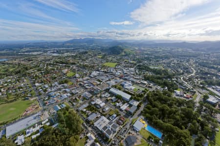 Aerial Image of COFFS HARBOUR LOOKING SOUTH-WEST