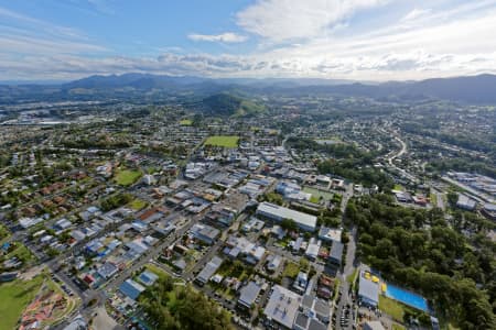 Aerial Image of COFFS HARBOUR LOOKING SOUTH-WEST