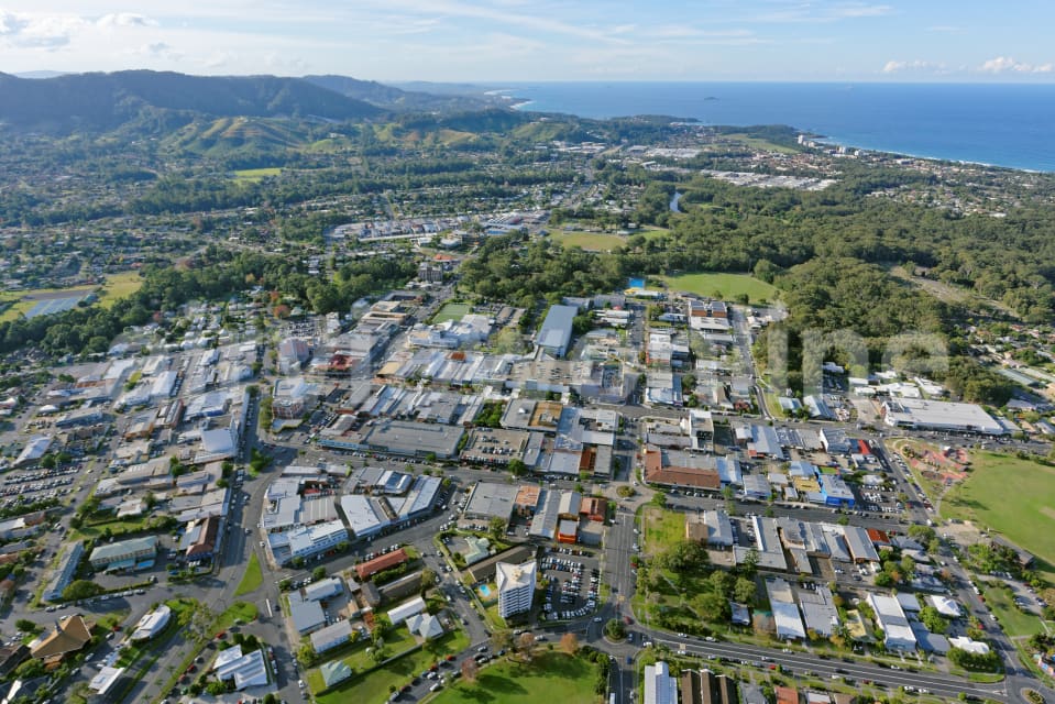Aerial Image of Coffs Harbour Looking North-East