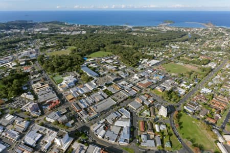 Aerial Image of COFFS HARBOUR LOOKING EAST