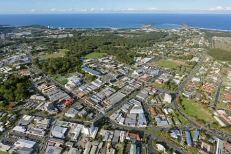 Aerial Image of COFFS HARBOUR LOOKING EAST