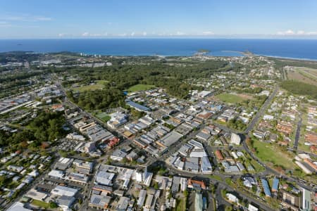 Aerial Image of COFFS HARBOUR LOOKING EAST