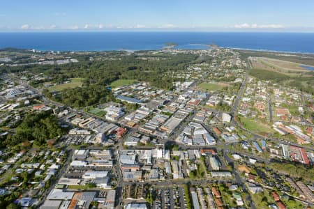 Aerial Image of COFFS HARBOUR LOOKING SOUTH-EAST