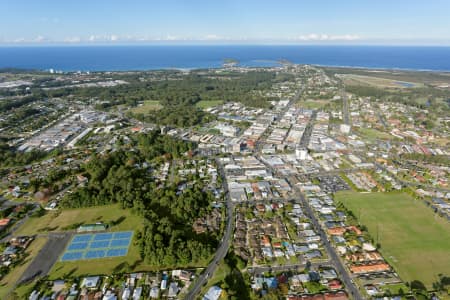 Aerial Image of COFFS HARBOUR LOOKING SOUTH-EAST