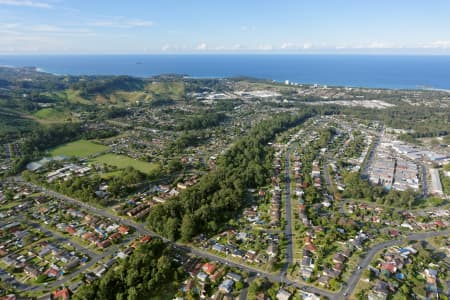 Aerial Image of COFFS HARBOUR LOOKING EAST