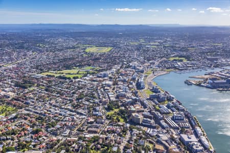 Aerial Image of COOKS HILL
